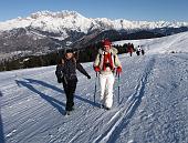 Salita invernale al Rifugio Magnolini, Monte Alto e Monte Pora nella splendida domenica del 20 dicembre 2009 - FOTOGALLERY